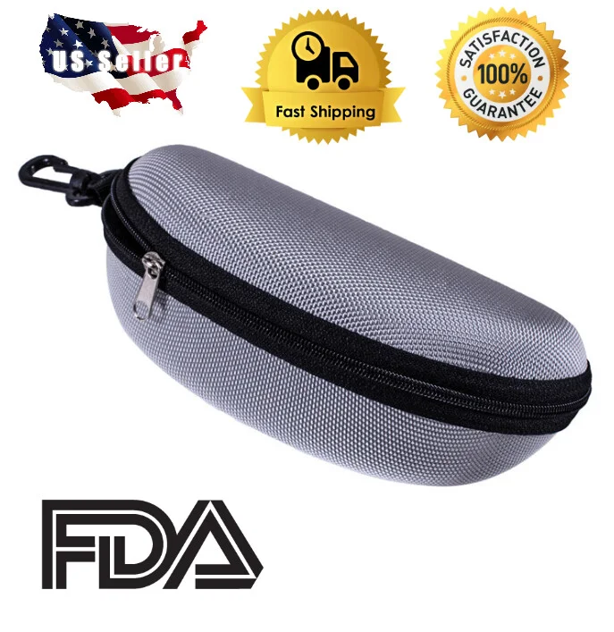 Vault Eyeglasses Glasses Soft Hard Case Pouch Fits for Oakley Ran Ban Sunglasses
